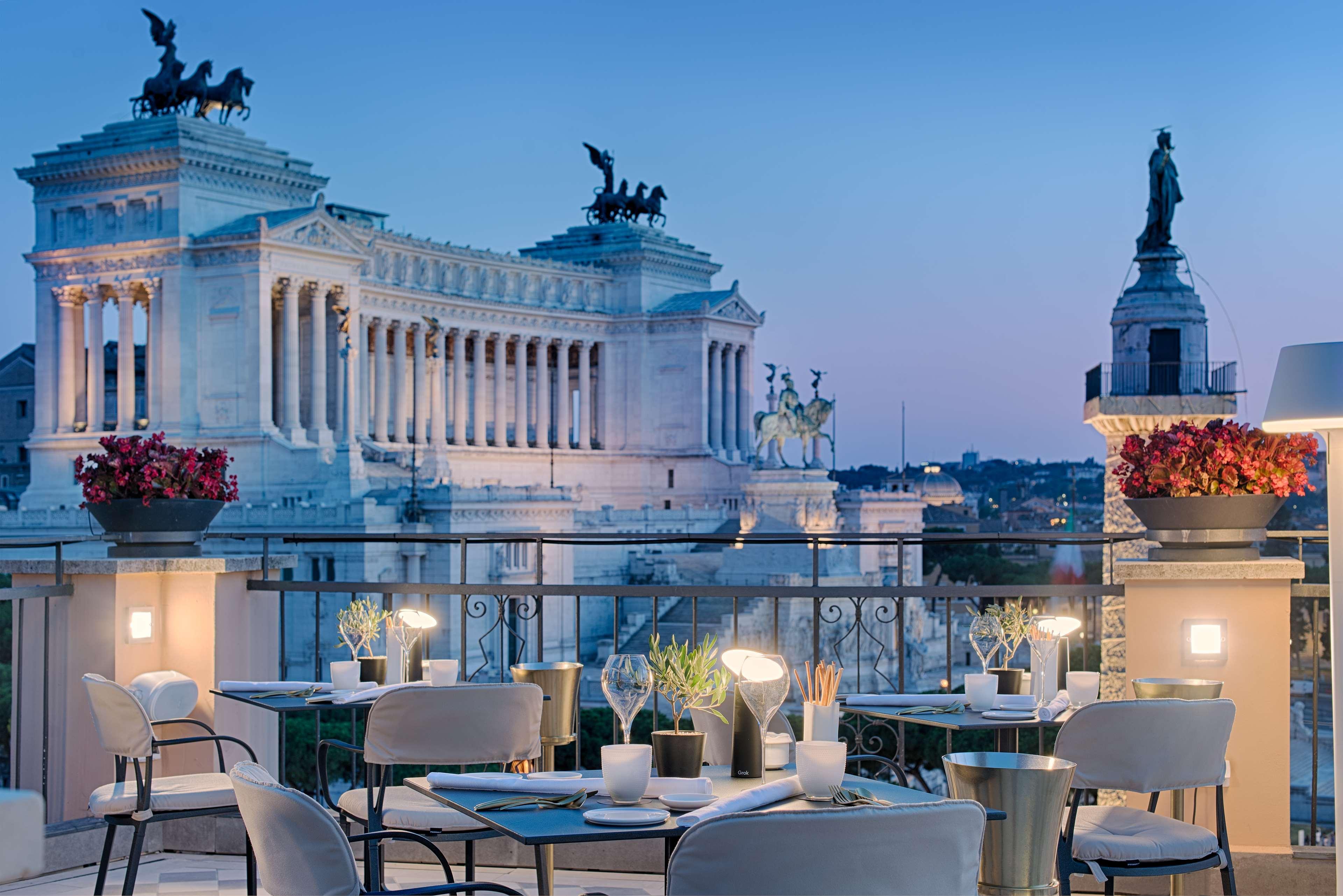 Hotel Nh Collection Roma Fori Imperiali Exterior foto The Terrace at the St. Regis Rome