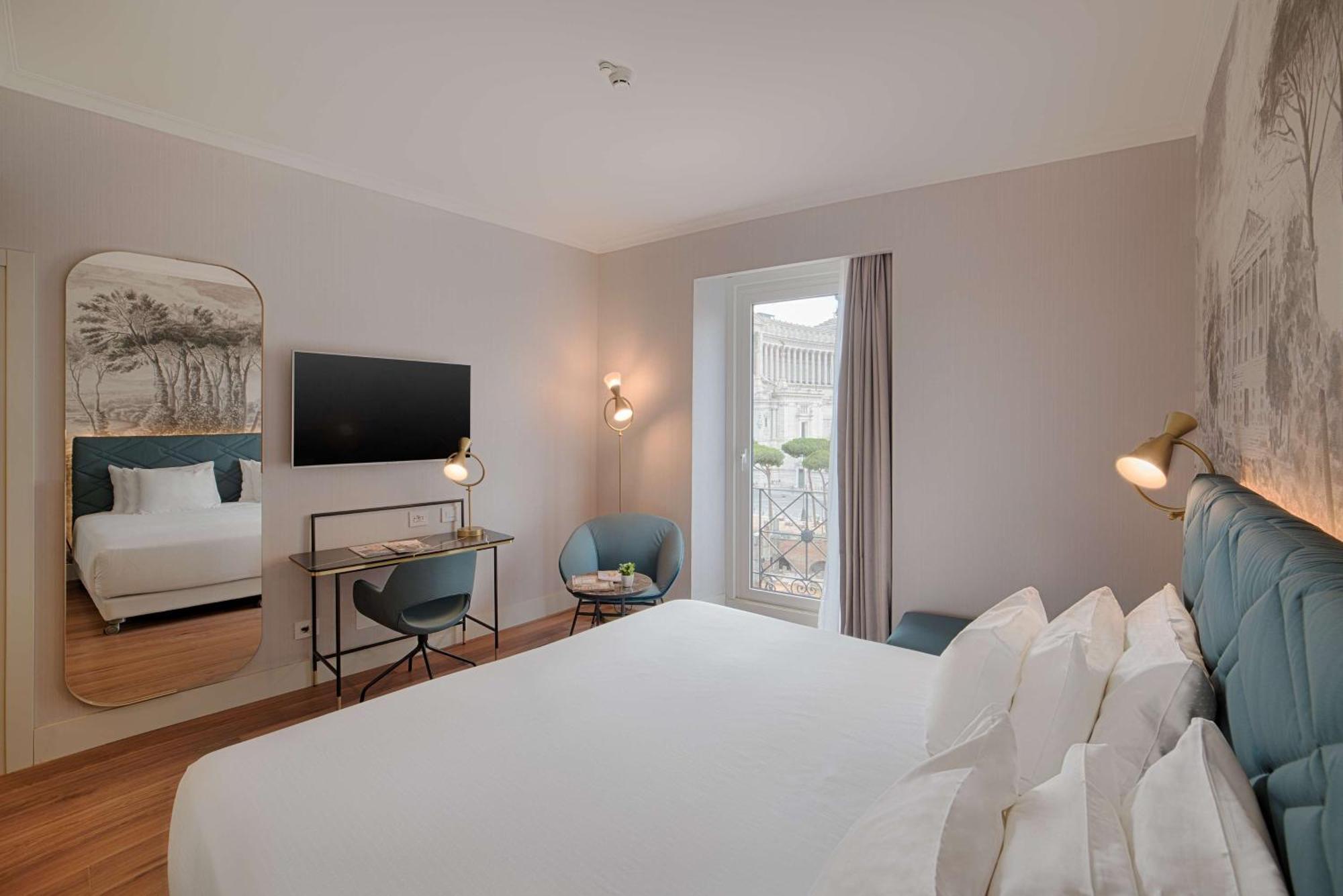 Hotel Nh Collection Roma Fori Imperiali Exterior foto Deluxe Room