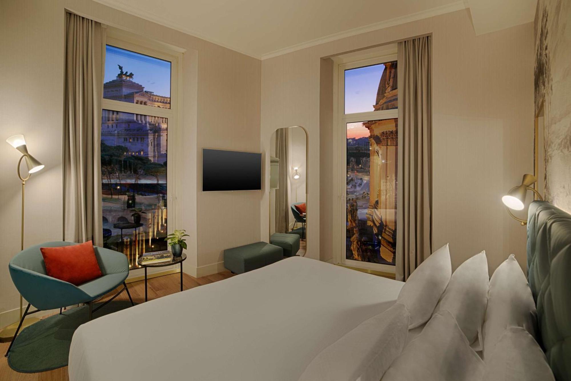 Hotel Nh Collection Roma Fori Imperiali Exterior foto Deluxe room