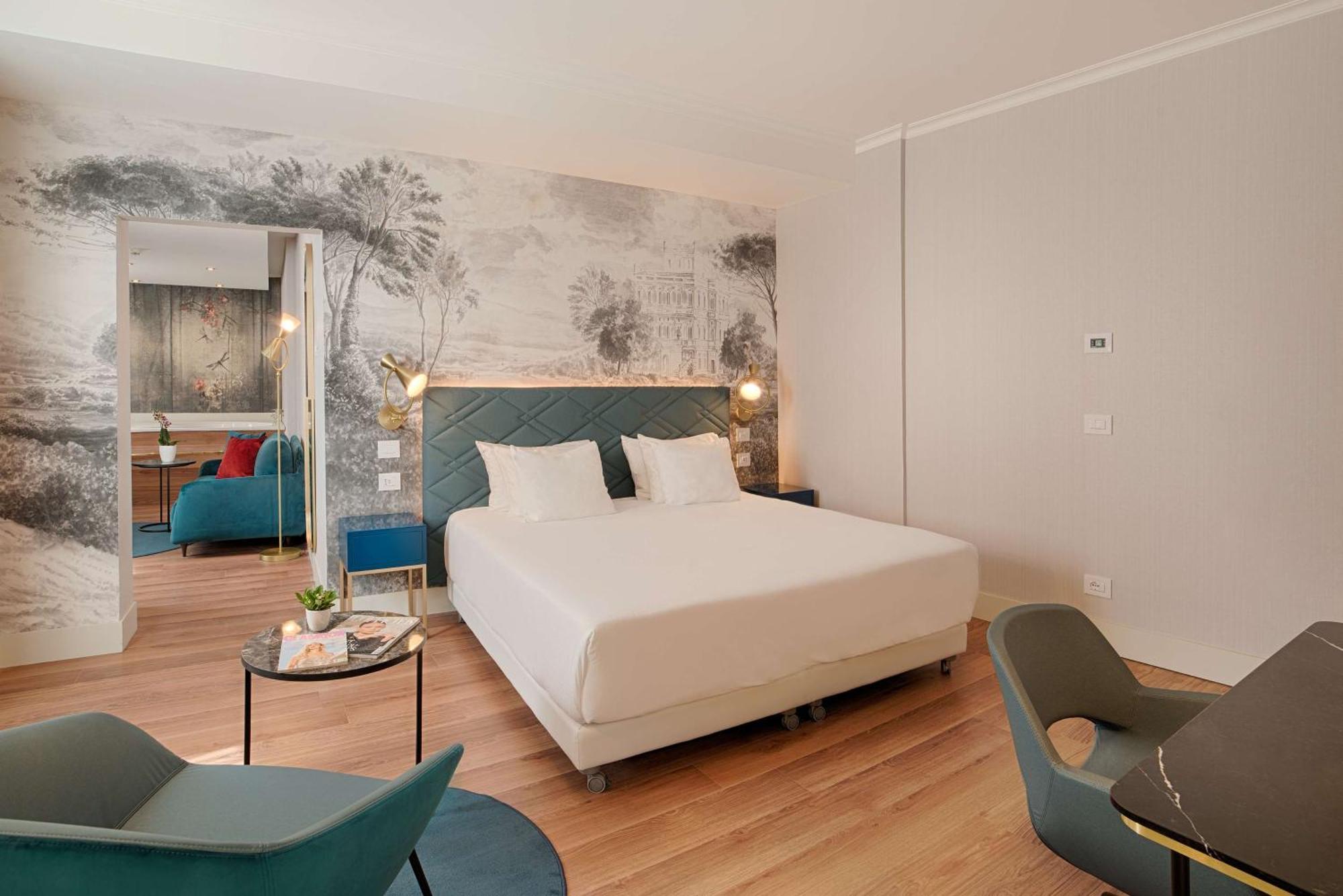 Hotel Nh Collection Roma Fori Imperiali Exterior foto A room at the hotel