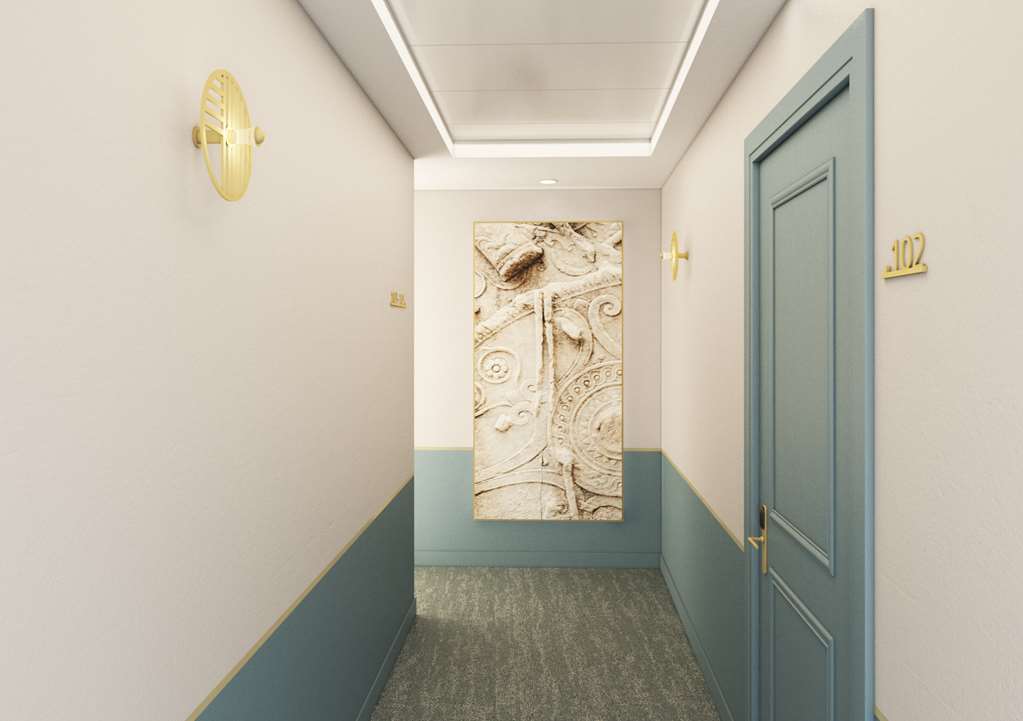 Hotel Nh Collection Roma Fori Imperiali Servicios foto Corridor